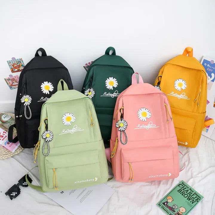 Backpack Set of 4 School Bags for Girls Cute Back to School Bag Kawaii Bag