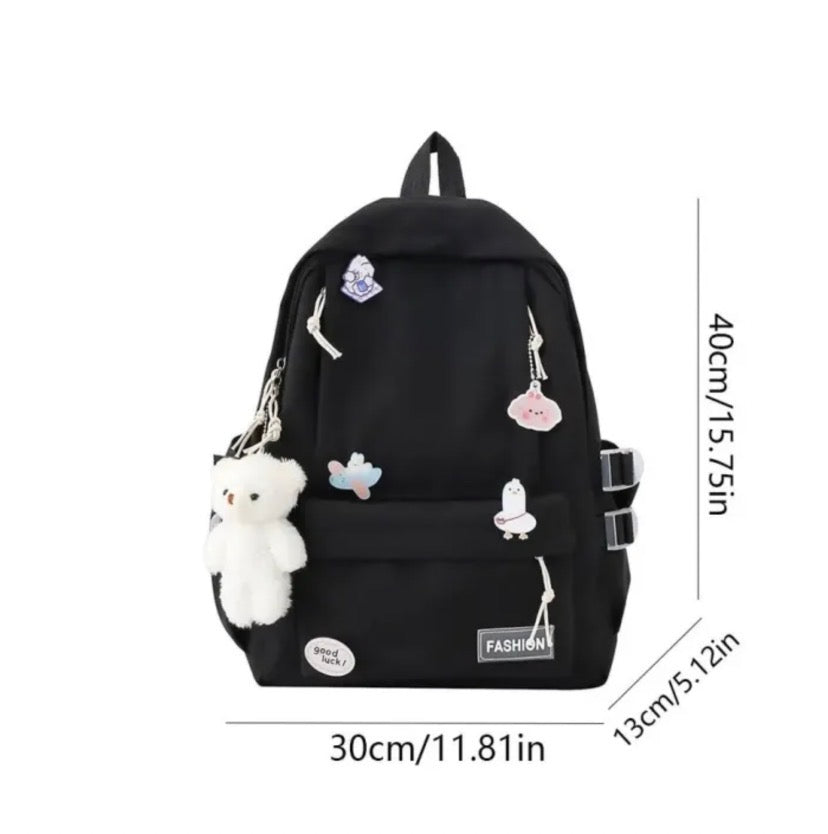 Women Backpack Korean Style Teenage Girls High School Backpacks Rucksack Nylon Student Shoulder Bag Schoolbag